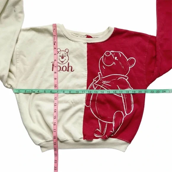 Disney Color Block Winnie the Pooh Sweatshirt - Picture 7 of 11